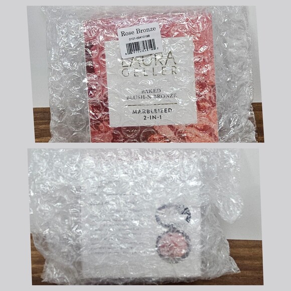 Laura Geller Baked Blush-N-Bronze Marbleized 2 In 1 Rose Bronze Natural Finish - Picture 2 of 8